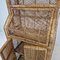 Italian Bamboo and Rattan Bookcase, 1970s, Image 11