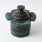 Vintage Pottery Tobbaco Jar by Aldo Londi for Bitossi, 1960s 5