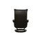 Wing Lounge Chair with Stool in Leather from Stressless, Set of 2 9