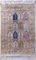 Vintage Kashmir Hand Knotted Silk Rug 1