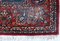 Grand Tapis Mashhad Vintage avec Fleurs et Oiseaux 5