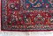 Grand Tapis Mashhad Vintage avec Fleurs et Oiseaux 4