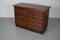 Mid-20th Century Dutch Industrial Oak Apothecary Cabinet, Image 13