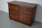 Mid-20th Century Dutch Industrial Oak Apothecary Cabinet, Image 3