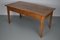19th Century French Light Gold Oak Rustic Farmhouse Dining Table 18