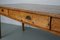 19th Century French Light Gold Oak Rustic Farmhouse Dining Table, Image 15