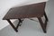 18th Century Spanish Rustic Farmhouse Chestnut Console Table, Image 20