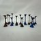 Postmodern Candleholder, 1980s, Set of 17 8