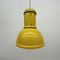 Lampe à Suspension Industrielle Jaune de Fontana Arte, 1970s 13