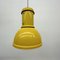 Lámpara colgante industrial amarilla de Fontana Arte, años 70, Imagen 15