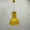 Industrial Yellow Hanging Lamp from Fontana Arte, 1970s 8