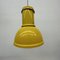Lámpara colgante industrial amarilla de Fontana Arte, años 70, Imagen 11