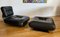 Mold ON1PH ALTA BAS Lounge Chair and Ottoman by Oscar Niemeyer for International Furniture, Set of 2 1