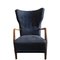 Scandinavian Wing Chair, 1950s, Image 8