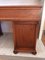 Vintage Carved Oak Writing Desk with Leather Top, 1970s 23