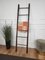 Vintage Italian Rustic Wooden Ladder Stair Step, 1980s 2