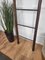 Vintage Italian Rustic Wooden Ladder Stair Step, 1980s 6