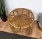 Vintage Italian Bamboo Rattan Coffee Table, 1960s, Image 6