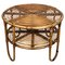 Vintage Italian Bamboo Rattan Coffee Table, 1960s, Image 1