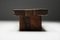 Brutalist Wooden Coffee Table, France, 1950s, Image 8