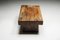 Brutalist Wooden Coffee Table, France, 1950s, Image 9