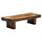 Brutalist Wooden Coffee Table, France, 1950s, Image 1