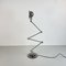 Vintage Stripped and Polished Jielde Floor Lamp by Jean-Louis Domecq, 1950s 2