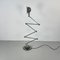 Vintage Stripped and Polished 6 Arm Jielde Floor Lamp by Jean-Louis Domecq, 1950s, Image 10