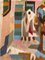 Handgewebter tunesischer Mid-Century Wandteppich von Bobyrugs, 1960er 6