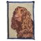 Arazzo Aubusson Mid-Century con cane di Bobyrugs, Francia, anni '20, Immagine 1