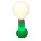 Lámpara de pie Birillo de cristal de Murano verde de Carlo Nason para Mazzega, 1969, Imagen 3