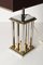 Hollywood Regency Chrome and Brass Columns Table Lamp by Rome Rega, 1970s 12