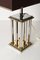 Lampe de Bureau Colonnes Hollywood Regency en Chrome et Laiton par Rome Rega, 1970s 12