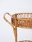 French Riviera Bamboo and Rattan Serving Bar Cart Trolley, 1960s 8