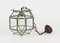 Lampe à Suspension Mid-Century en Laiton et Verre Biseauté de style Adolf Loos, Italie, 1950s 13