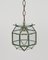 Mid-Century Pendant Light in Brass and Beveled Glass in the style of Adolf Loos, Italy, 1950s, Image 11