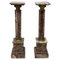 French Marble Columns Pedestals, 1900s, Set of 2 1