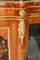 Large 19th Century Ormolu Mounted Walnut & Marquetry Serpentine Credenza 7