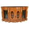 Large 19th Century Ormolu Mounted Walnut & Marquetry Serpentine Credenza, Image 1