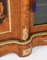 Large 19th Century Ormolu Mounted Walnut & Marquetry Serpentine Credenza 12