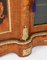 Large 19th Century Ormolu Mounted Walnut & Marquetry Serpentine Credenza, Image 12