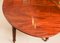 Tavolo da pranzo Regency a fisarmonica con sedie, XIX secolo, set di 11, Immagine 7