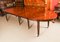 19th Century Regency Concertina Action Dining Table and Chairs, Set of 11, Image 3