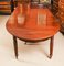 19th Century Regency Concertina Action Dining Table and Chairs, Set of 11 4