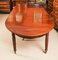 19th Century Regency Concertina Action Dining Table and Chairs, Set of 11, Image 4