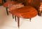 19th Century Regency Concertina Action Dining Table and Chairs, Set of 11 12