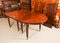19th Century Regency Concertina Action Dining Table and Chairs, Set of 11, Image 6