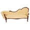 19th Century Victorian Walnut Sofa Chaise Longue Settee, Image 1