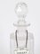 Vintage Crystal Cut Glass Decanters, 1950s, Set of 3 4