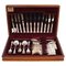 Silver-Plated Cutlery with Box, 1980s, Set of 39 1